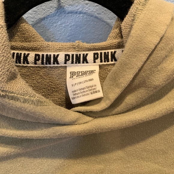 Pink Cropped Hoodie - Picture 4 of 4